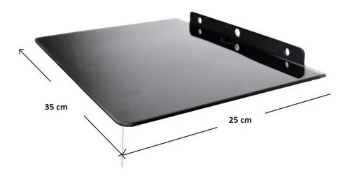 Imagen 3 de 8 de Soporte Para Decodificador Sintonizador Canalera Vidrio