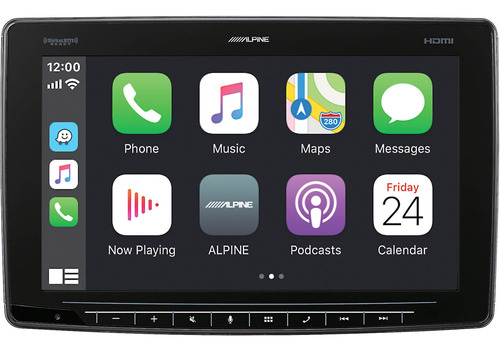 Stereo Pantalla Alpine Ilx F411 11 Pulgadas Carplay iPhone