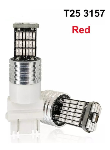 Ampolleta Led T25 / 3157 / P27-5w - Canbus - 2 Contacto- 2un