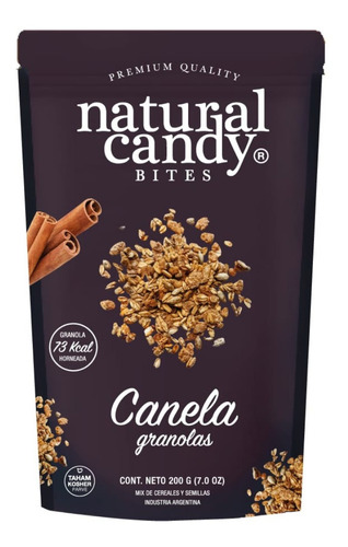 Granola Clasica Con Canela Natural Candy 200 Gr