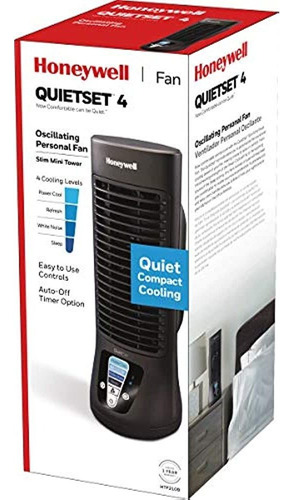 Ventilador De Mesa Personal Honeywell Htf210b Quiet Set, Neg