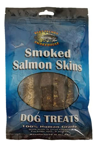 Botana - Dog Treats - Smoked Salmon Skin Dog Treats - All Na