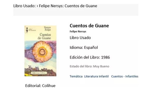 Felipe Nersys: Cuentos De Guane