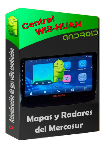 Actualizacion Estereo Wishuan Android Mapas Del Mercosur 