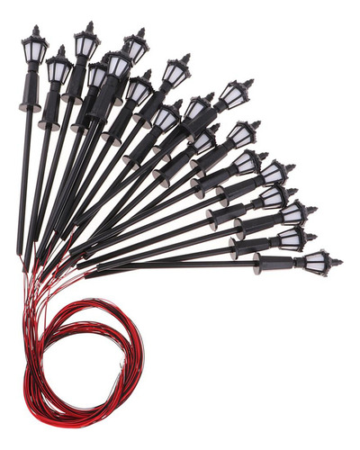 Farolas En Miniatura 20 Piezas 1:75