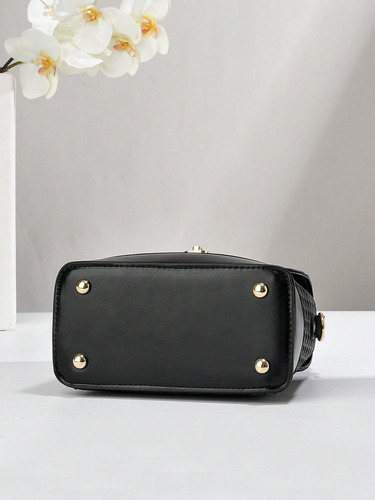 Bolso Bandolera Tridimensional De Moda Con Forma De Caja