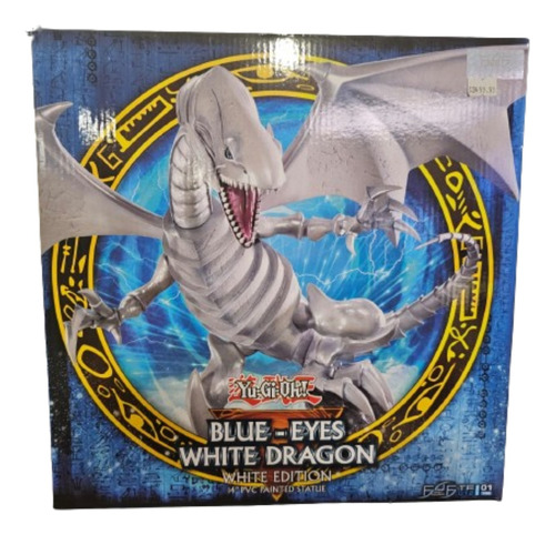Yu-gi-oh! Blue-eyes White Dragon Pvc Statue White Variant