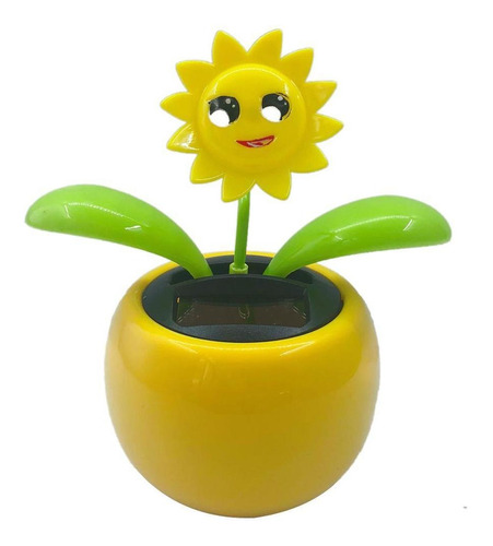 Imagen 3 de 12 de 2 Uds Juguete De Flor De Baile Con Solapa Con Energía Solar