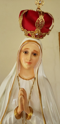 Imagem 5 de 5 de Imagem De Nossa Senhora De Fátima - 70cm Em Resina
