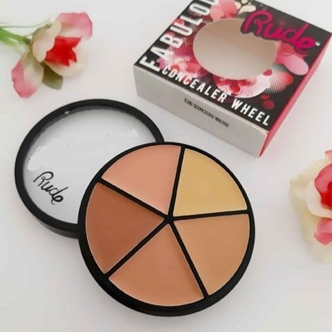Paleta Correctora Y Contorno En Crema Rude
