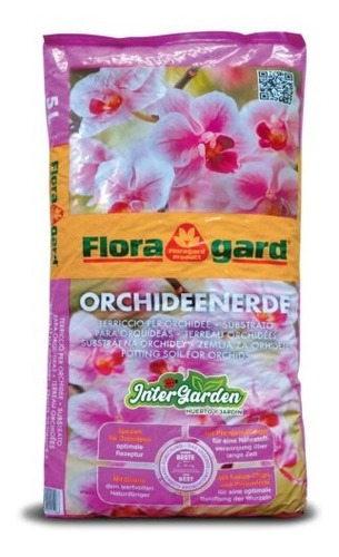 Sustrato Especial Para Orquídeas - Floragard 5 Litros