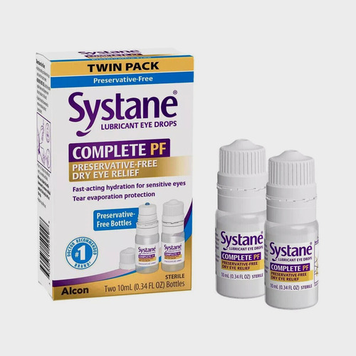 Systane Complete Pf Gotas Lubricantes Para Ojos 2pack 10ml.