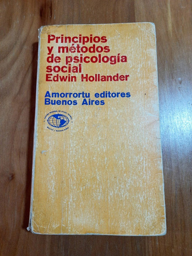 Principios Y Métodos De Psicología Social