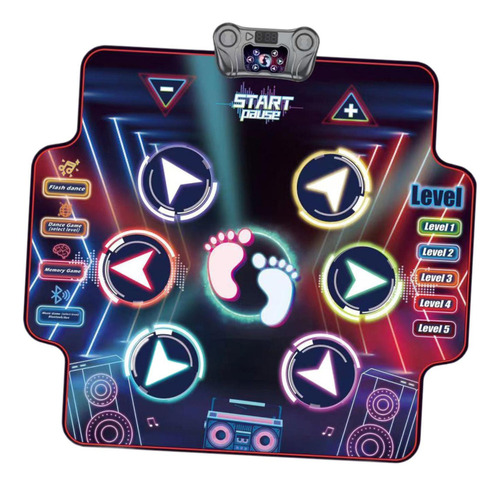 Dance Mat Challenge Mixer Playmat Para Edad De 3-4 6 7 5004