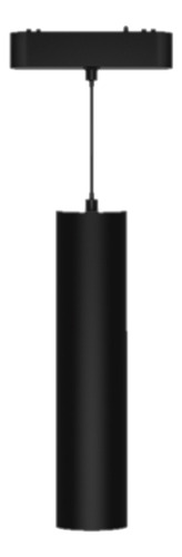 Lámpara Colgante Tubular 15w Skyline Smart Apto Riel Magenti Estructura Negro