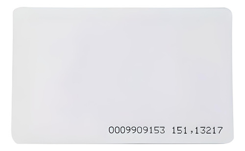 Tarjeta Seg De Proximidad Rfdi 8.6cm X 5.5cm