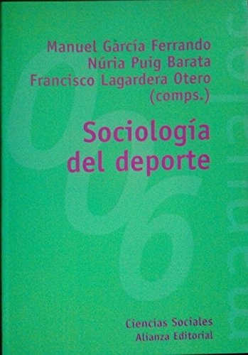 Libro Sociologia Del Deporte De Manuel García Ferrando Ed: 1