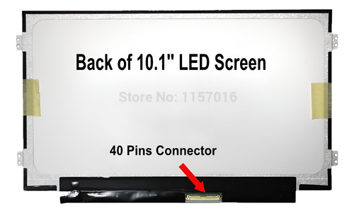 Pantalla Display 10.1 Slim Netbook Exo Bgh Bangho Genérica (Reacondicionado)