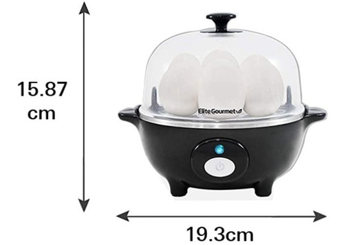 Imagen 7 de 10 de Cocedor De Huevos Automático Huevera Elite 7 Huevos Cocina