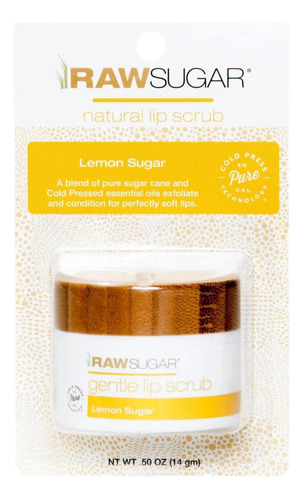 Raw Sugar Exfoliante Labial Con Azucar De Limon