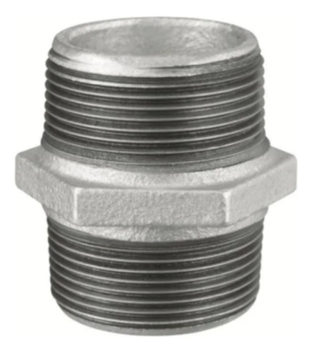 União Galvanizado Niple 1.1/2 Polegada Macho Duplo