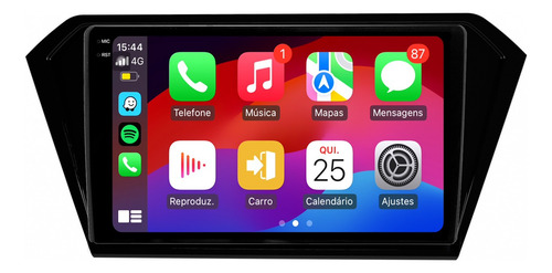 Multimidia Vw Voyage G7 G8 9p Android Carplay 4/64gb + Ré
