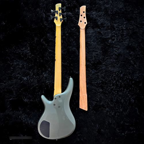 Baixo Ibanez Sr885 Japan Destro Cinza Envernizado 5 (Usado)