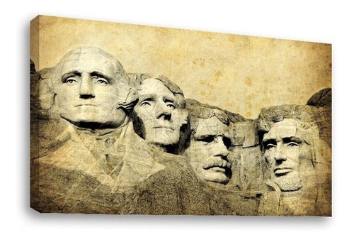 Cuadro Decorativo Canvas Moderno Monte Rushmore Usa