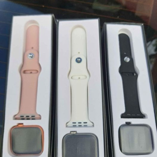 Smartwatch G500 En Rose, Blanco O En Negro Disponibilidad In