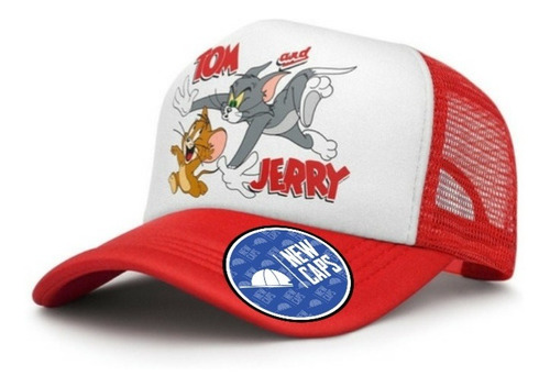 Gorra Trucker Tom And Jerry Tv 90 New Caps