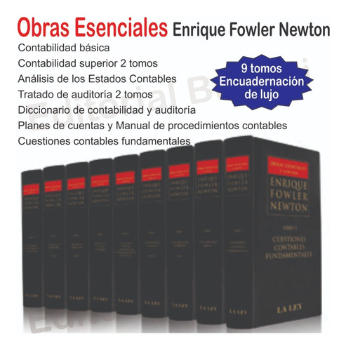 Coleccion De Contabilidad Y Auditoría Fowler Newton 9 Tomos