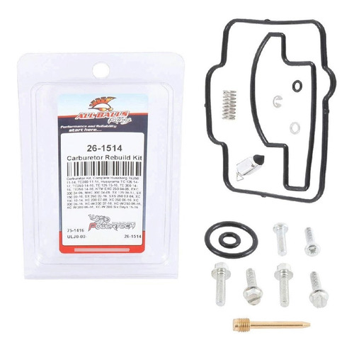 Kit Reparacion Carburador Xc Xcw 150 200 250 300 06-16