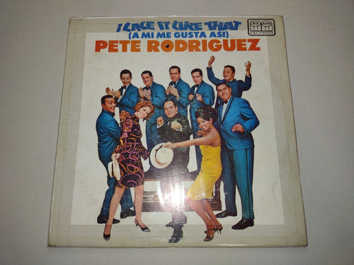 Lp Vinilo Disco Pete Rodriguez A Mi Me Gusta Asi Salsa