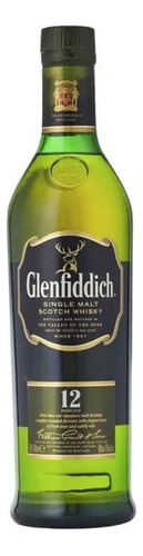 Whisky Glenfiddich 12 Años 700ml Scotch Single Malt Botella