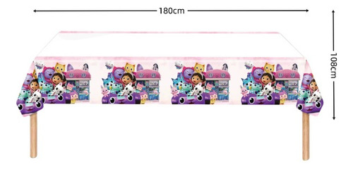 Pack Cumpleaños Gabby Para 10 Invitados (59 Pcs)