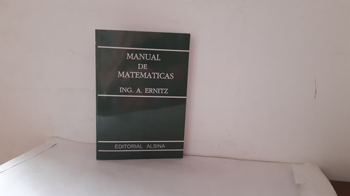 Manual De Matemáticas De Ernitz