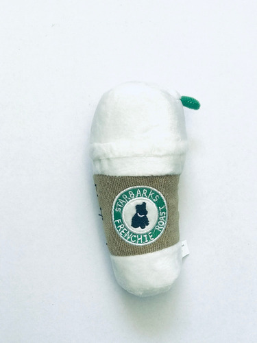 Imagem 3 de 4 de Brinquedo Para Cachorros Pelucia Starbarks Branco Pq