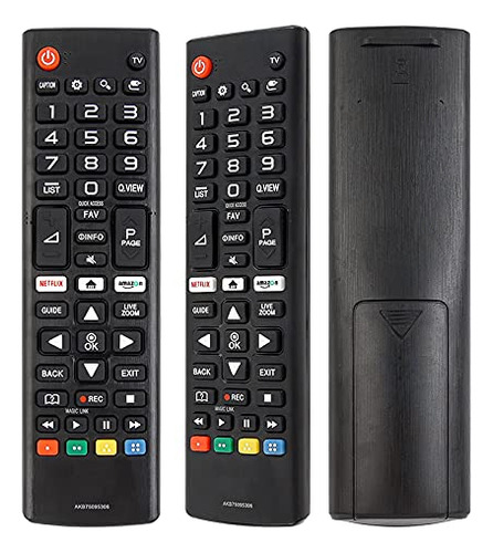 Mando Distancia Tv Para LG Smart Reemplazo Universal Remoto