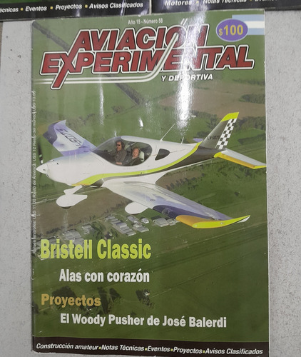 Lote Por 5 Revistas De Aviación Experimental Y Deportiva. (Usado)
