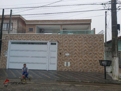 Imagem 1 de 30 de Sobrado Com 3 Dormitórios À Venda, 300 M² Por R$ 1.300.000,00 - Maracanã - Praia Grande/sp - So0082
