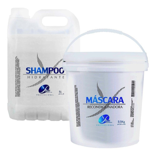 Hidratante Pro De Cabeleireiro 5 Litros Shampoo De Lavatório