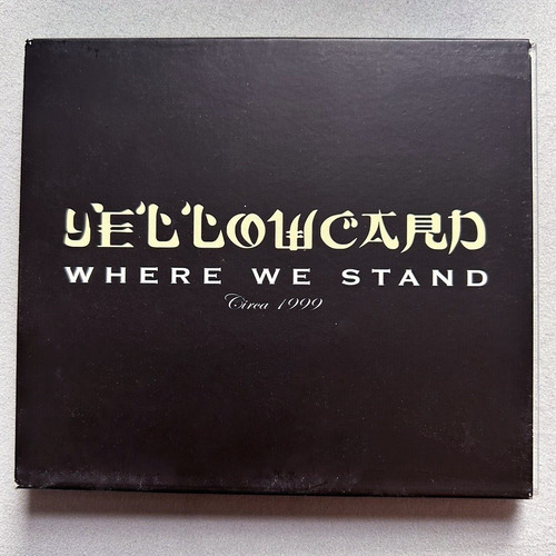 Yellowcard - Where We Stand Remastered Cd 2005 P78