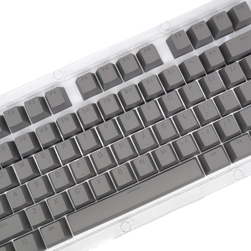 104 Teclas De Moldeo Por Inyección Bicolor Pbt Keycap Set Gy