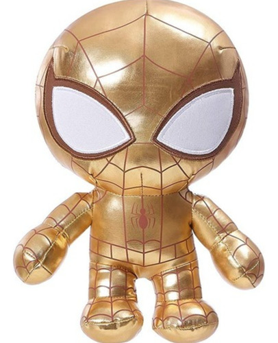 Peluche Spiderman Dorado Marvel