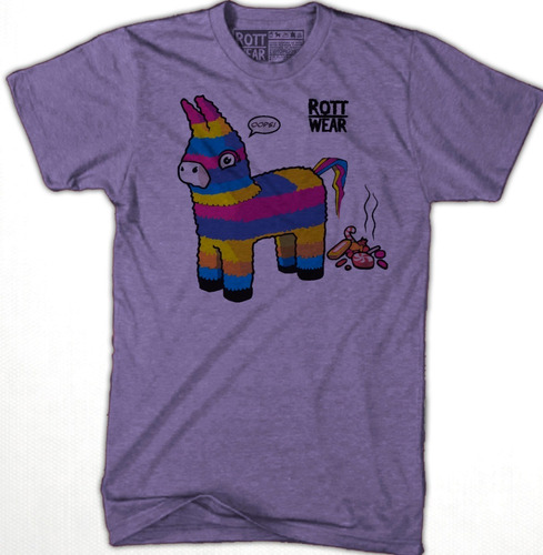 Piñata Oops Dulces México Posadas   Playera Rott Wear 