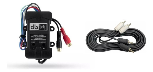 Paquete Convertidor Alta Baja Db Drive Hlc5r+cable Rcan Zl20