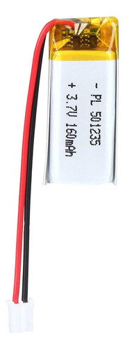 3.7v 501235 160mah Lipo Battery Rechargeable Lithium Po...