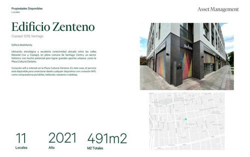 Local Comercial Diez De Julio - Zenteno/copiapo - Nataniel C