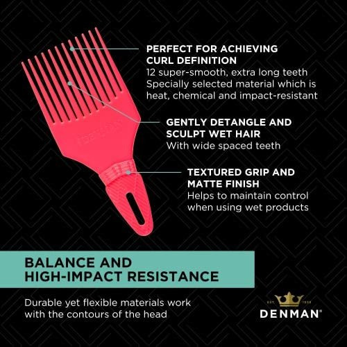Voluminizador Denman Curl Para Realzar Las Raíces, Dar Volum