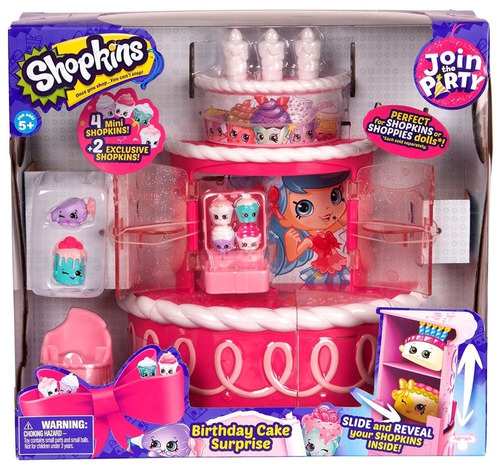 Shopkins Bolo De Aniversário Surpresa Super Festa